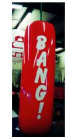 Firecracker helium balloon made in USA!